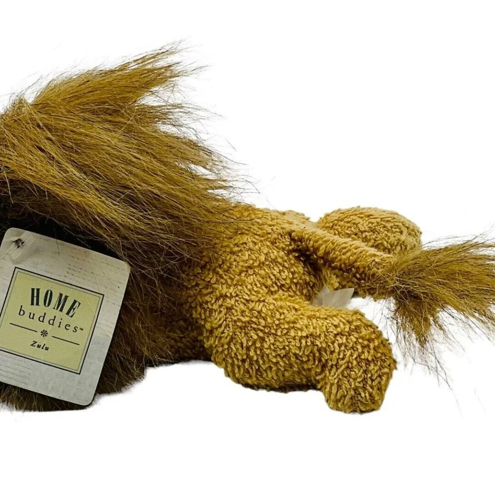 Russ Home Buddies Zulu Lion‎ Plush Terry Cloth Stuffed Animal Luv Pets 4162